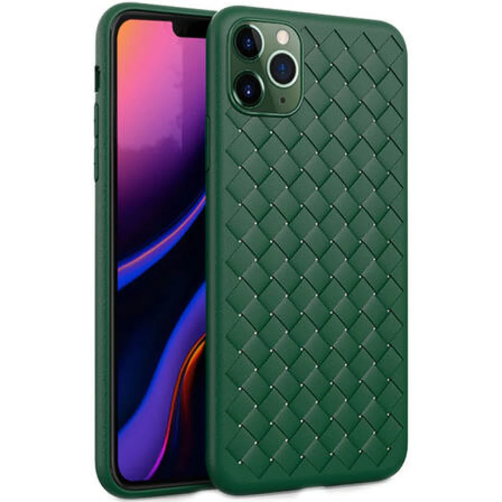 Чехол TPU Rhombus Green для iPhone 11 Pro Max