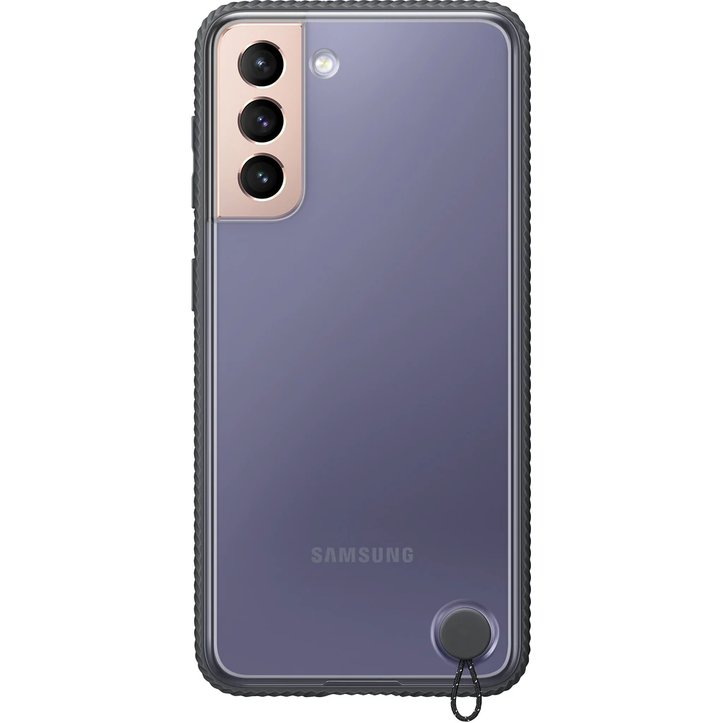 Чохол Samsung Clear Protective Cover Black для Samsung Galaxy S21 Plus SM-G996