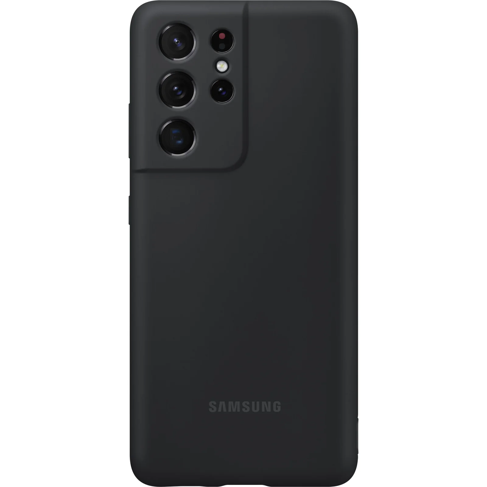 Чехол Samsung Silicone Cover Black для Samsung Galaxy S21 Ultra SM-G998