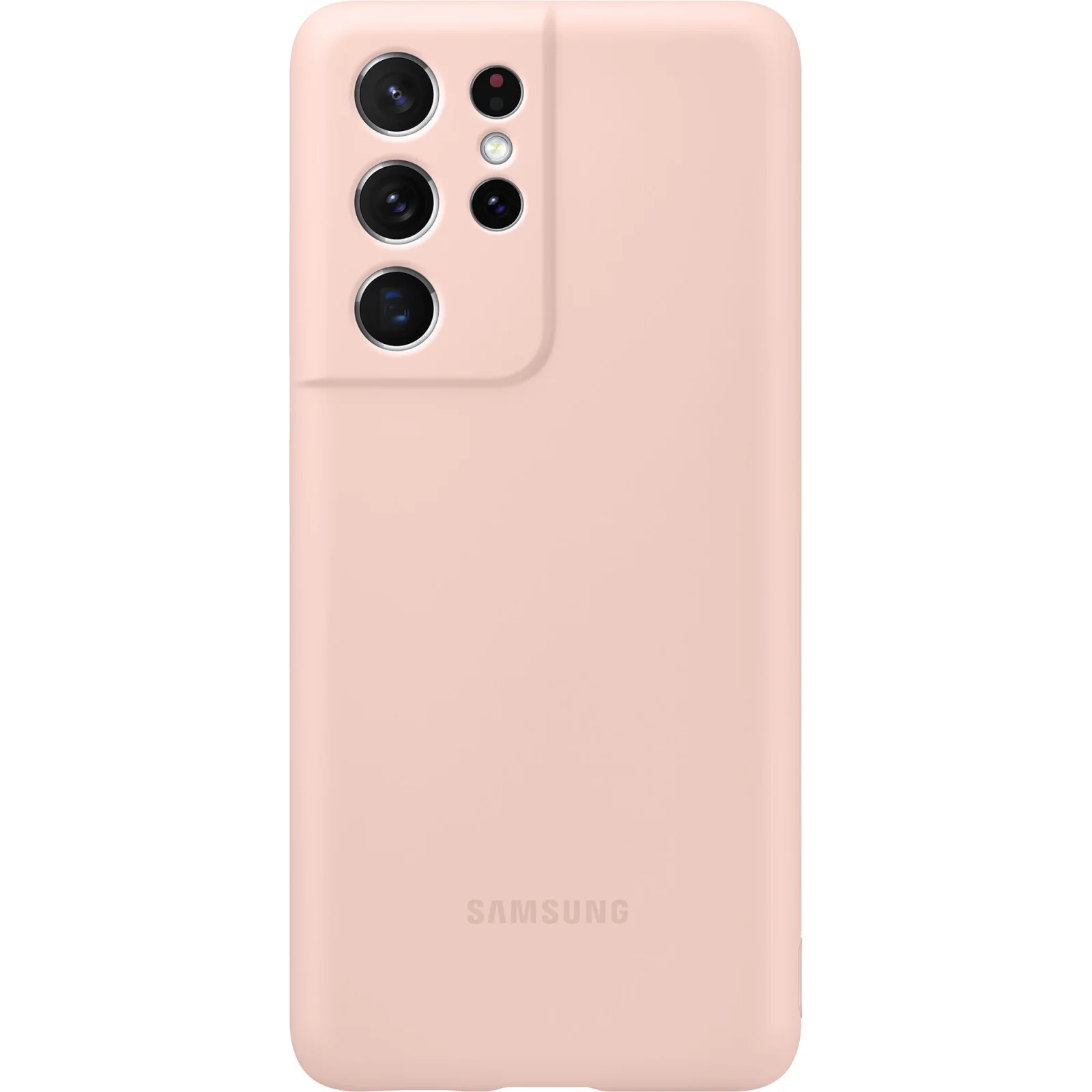Чохол Samsung Silicone Cover Pink для Samsung Galaxy S21 Ultra SM-G998