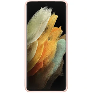 Чохол Samsung Silicone Cover Pink для Samsung Galaxy S21 Ultra SM-G998
