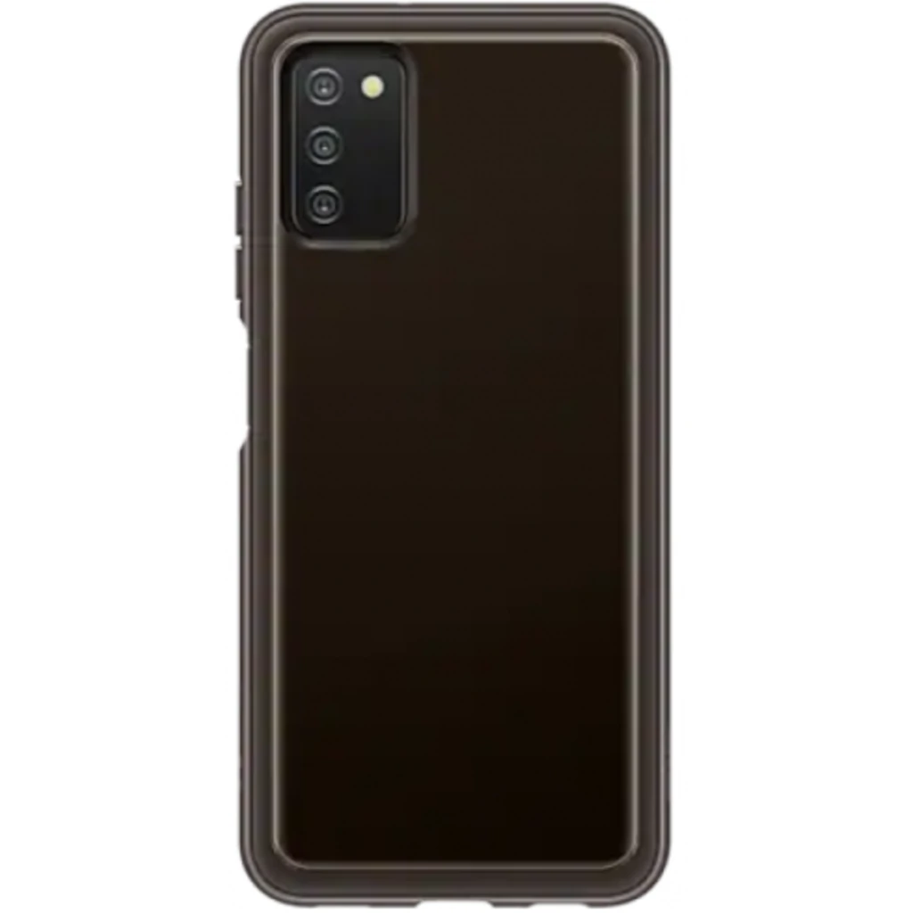 Чохол Samsung Soft Clear Cover Black для Samsung Galaxy A03s A037