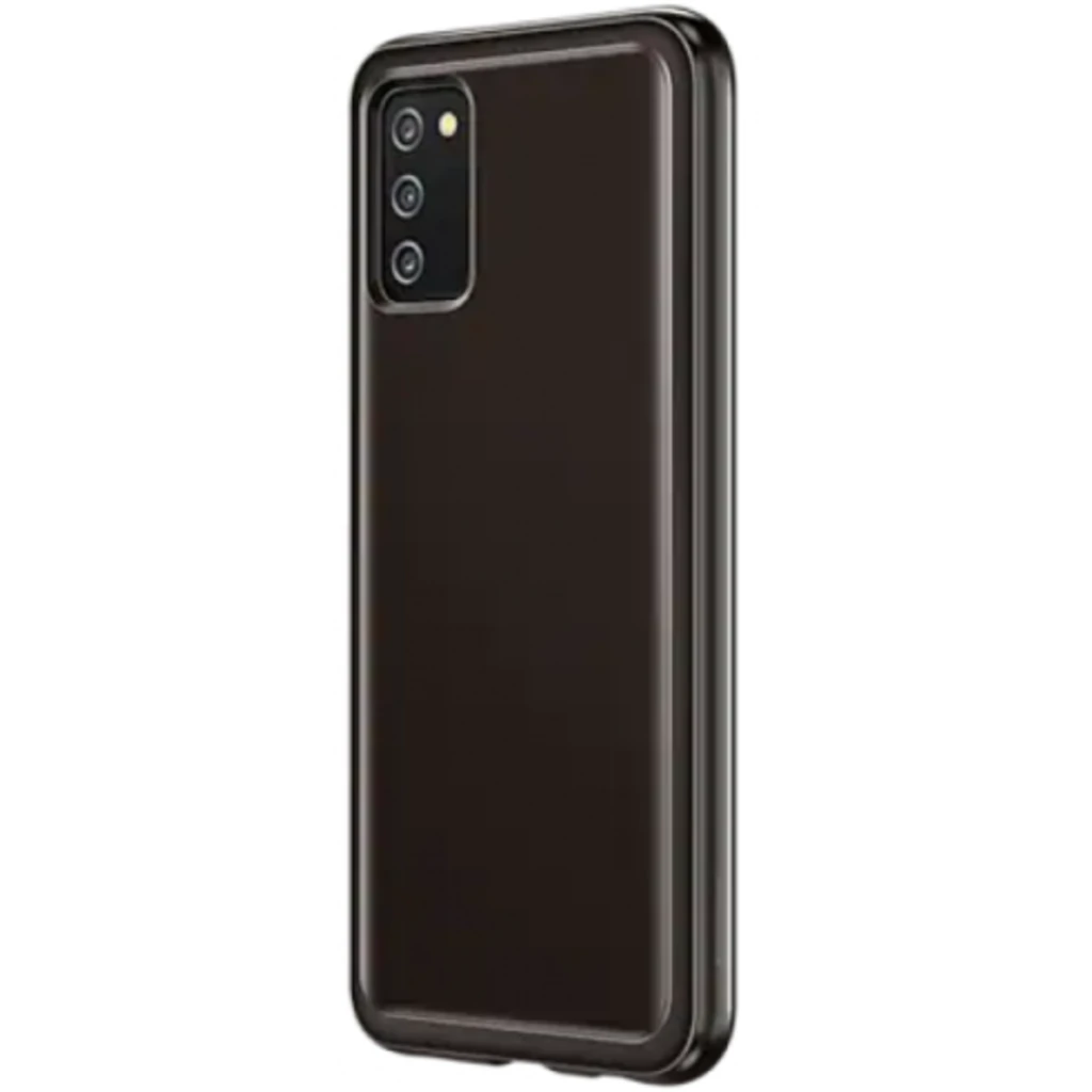Чохол Samsung Soft Clear Cover Black для Samsung Galaxy A03s A037