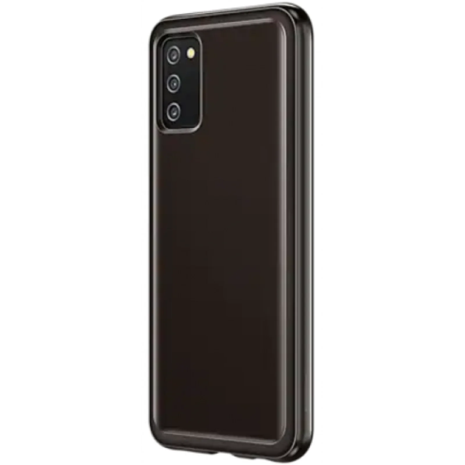 Чохол Samsung Soft Clear Cover Black для Samsung Galaxy A03s A037