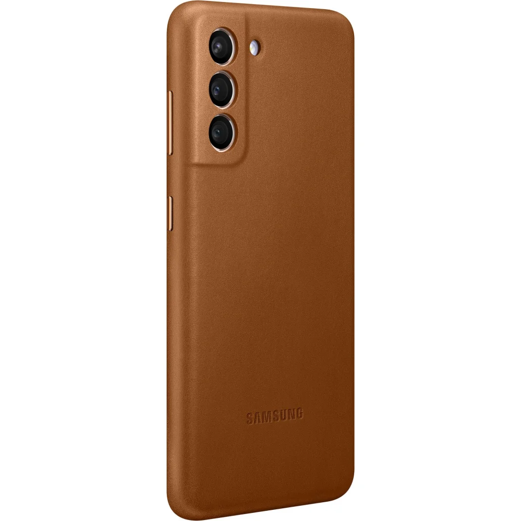 Чохол Samsung Leather Cover Brown для Samsung Galaxy S21 Plus SM-G996