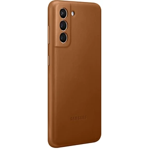 Чохол Samsung Leather Cover Brown для Samsung Galaxy S21 Plus SM-G996