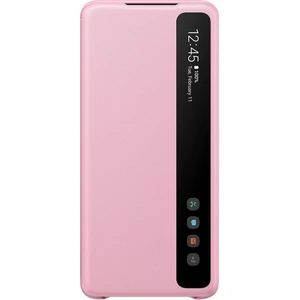 Цвет: Розовый - Чехол Samsung Clear View Cover Pink для Samsung Galaxy S20 Plus SM-G985 (EF-ZG985CPEGRU)