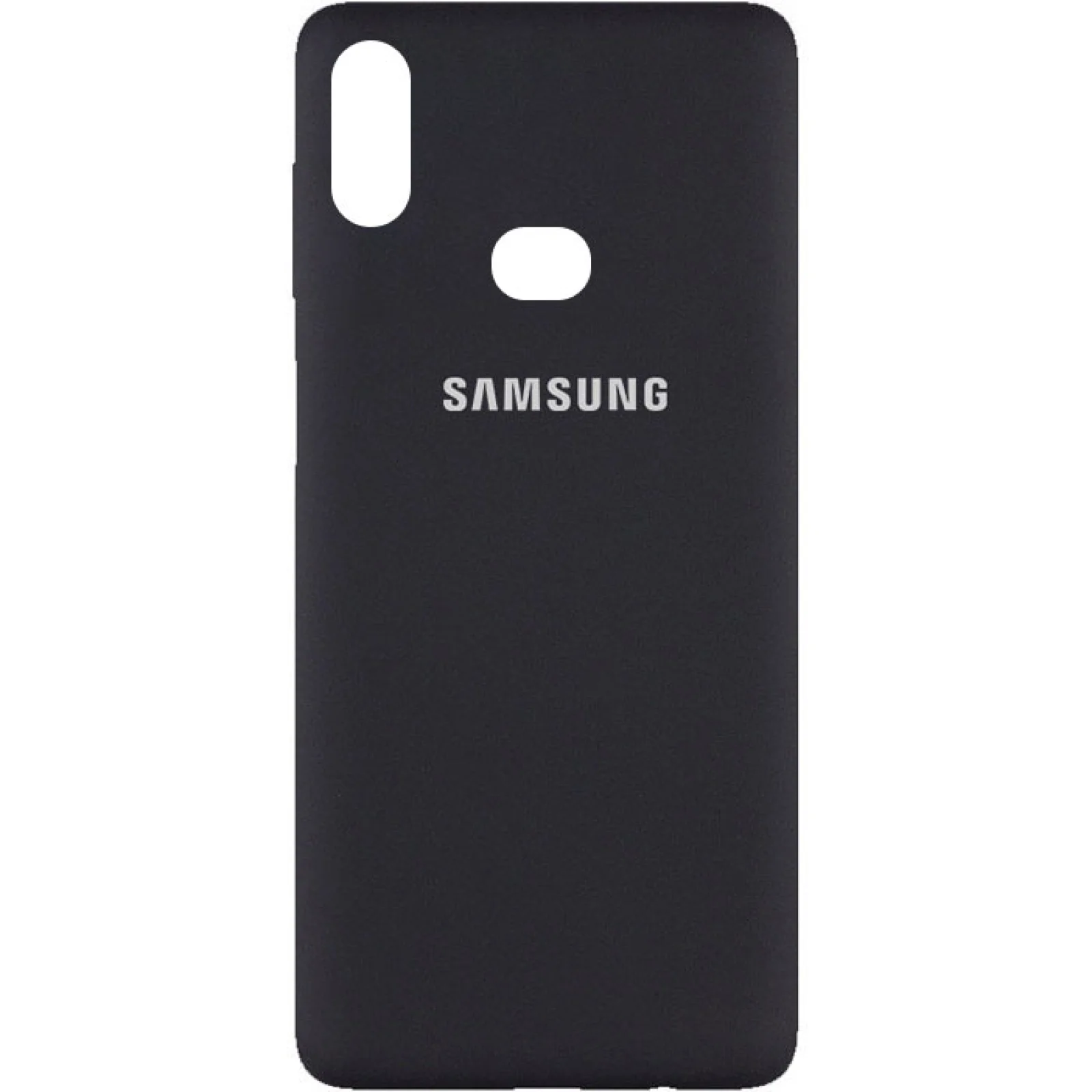 Чохол Silicone Case Full Protective Black для Samsung Galaxy A10s SM-A107