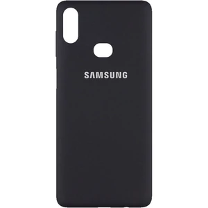 Колір: Чорний - Чохол Silicone Case Full Protective Black для Samsung Galaxy A10s SM-A107