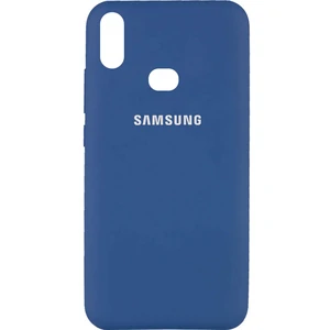Колір: Синій - Чохол Silicone Case Full Protective Navy Blue для Samsung Galaxy A10s SM-A107