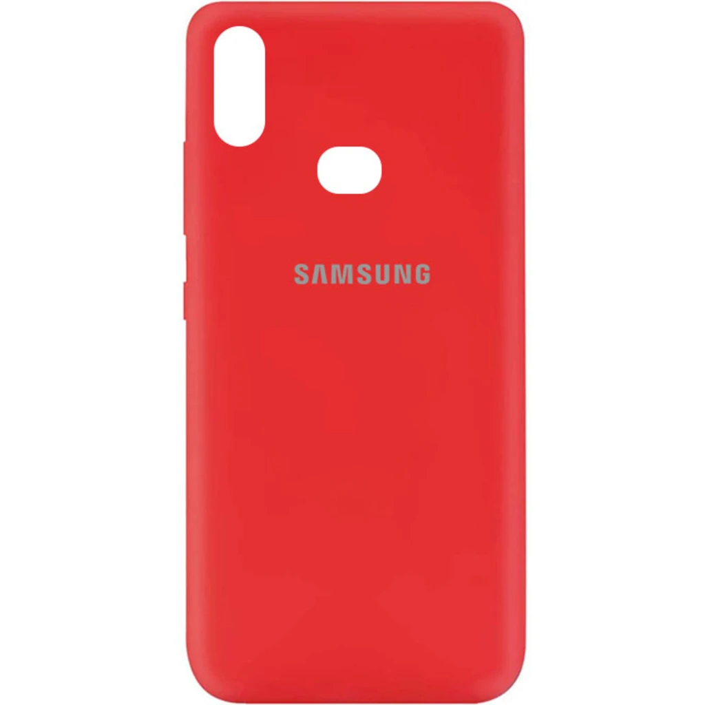 Чохол Silicone Case Full Protective Red для Samsung Galaxy A10s SM-A107
