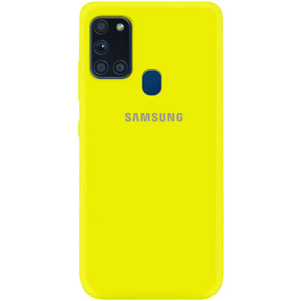 Чехол Silicone Case Full Protective Flash для Samsung Galaxy A21s SM-A217
