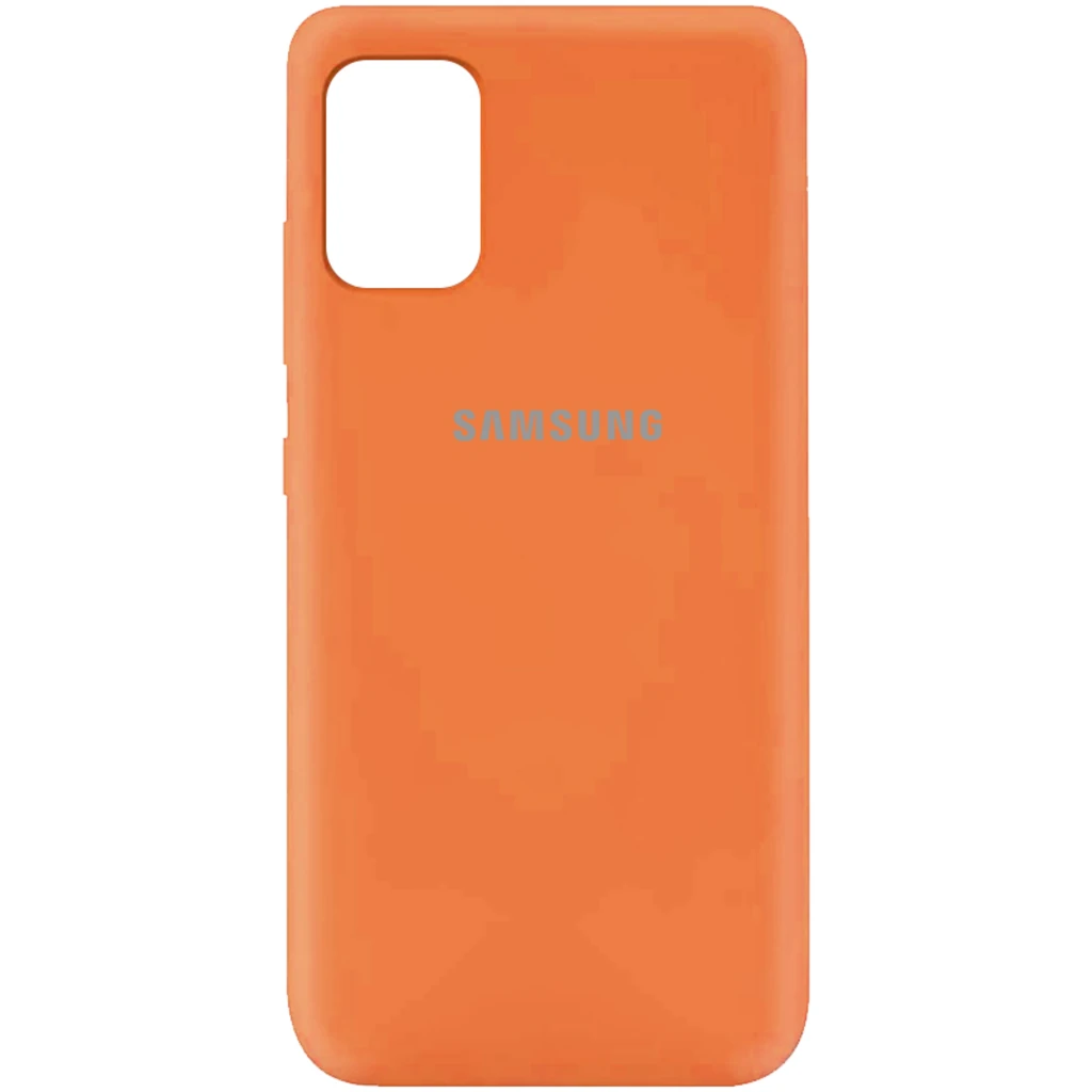 Чехол Silicone Case Full Protective Orange для Samsung Galaxy A31 SM-A315