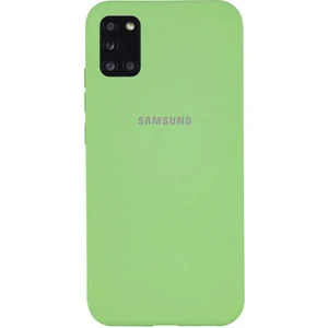 Цвет: Зеленый - Чехол Silicone Case Full Protective Pistachio для Samsung Galaxy A31 SM-A315