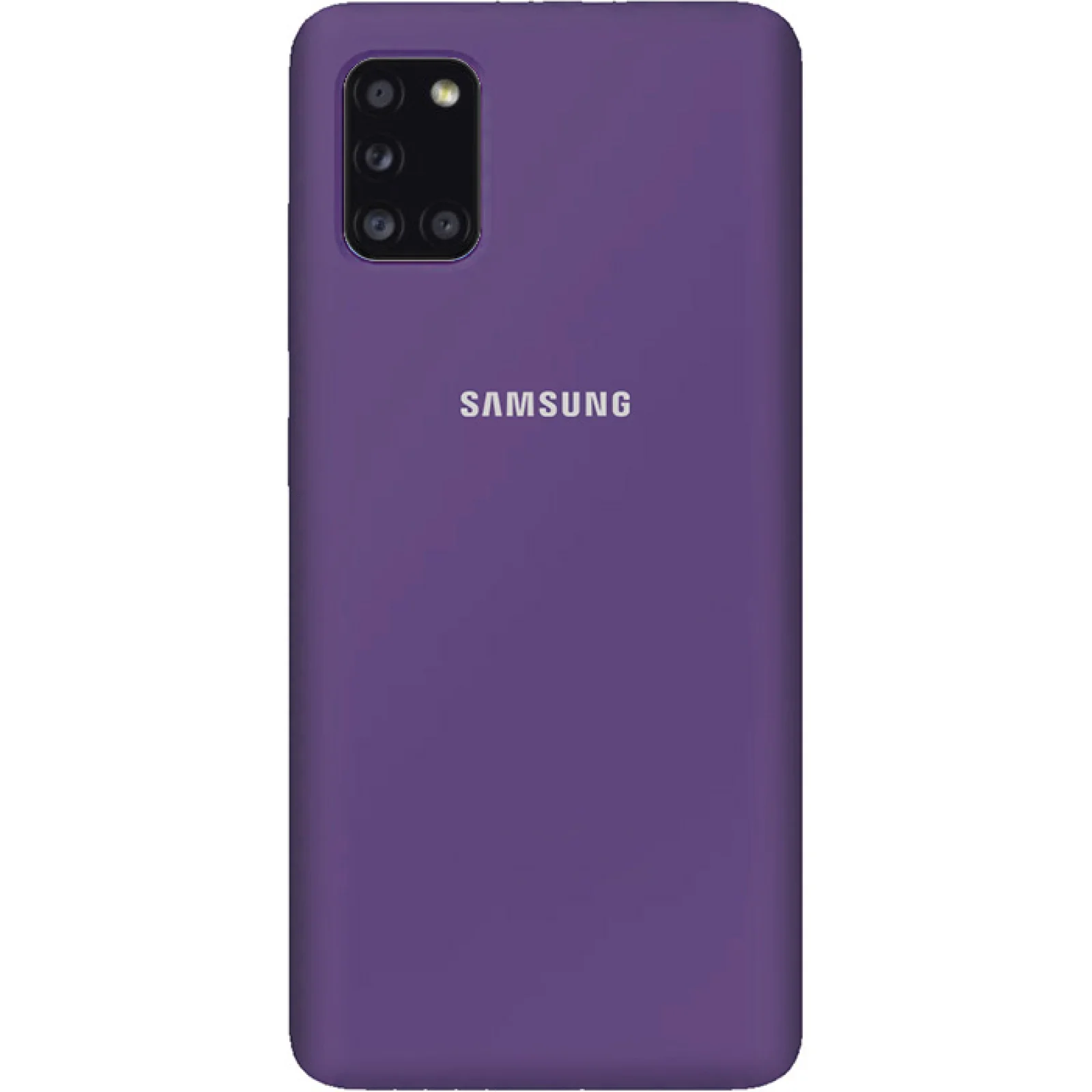 Чохол Silicone Case Full Protective Purple для Samsung Galaxy A31 SM-A315