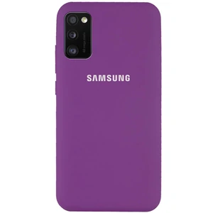 Чехол Silicone Case Full Protective Grape для Samsung Galaxy A41 SM-A415