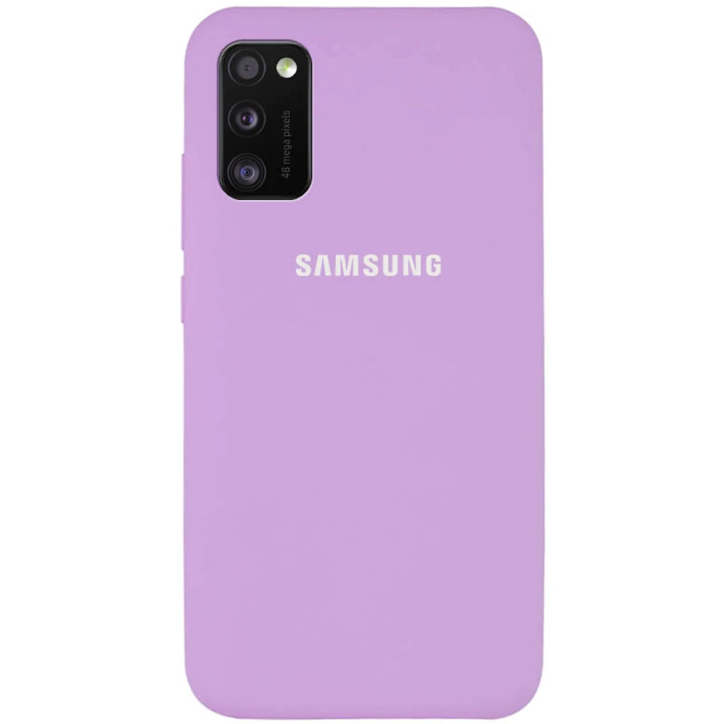 Чохол Silicone Case Full Protective Lilac для Samsung Galaxy A41 SM-A415