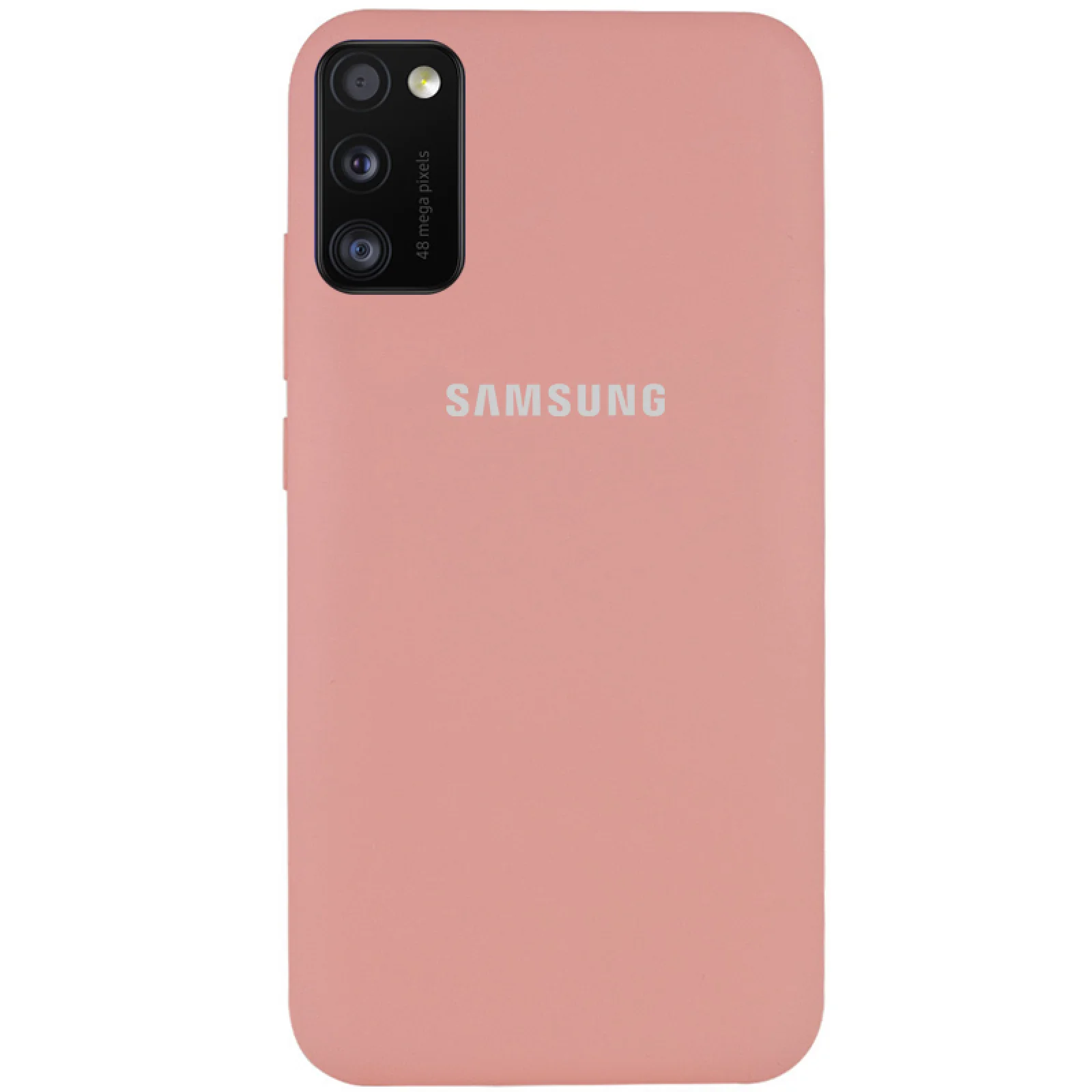 Чохол Silicone Case Full Protective Peach для Samsung Galaxy A41 SM-A415