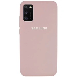 Чохол Silicone Case Full Protective Pink Sand для Samsung Galaxy A41 SM-A415