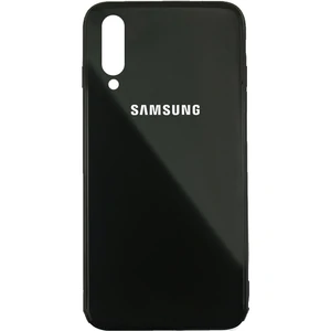 Чохол Samsung Galaxy A70 2019 SM-A705 Silicone Glass Case Black