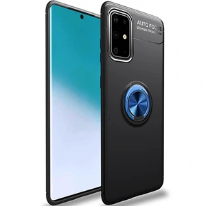 Чохол TPU Deen ColorRing Case Black Blue для Samsung Galaxy A51 SM-A515