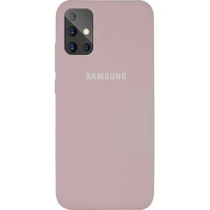 Цвет: Лиловый - Чехол Silicone Case Full Protective Lavender для Samsung Galaxy A51 SM-A515