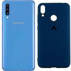 Колір: Синій - Чохол Samsung Galaxy A70 2019 SM-A705 Silicone Plexus Case Blue