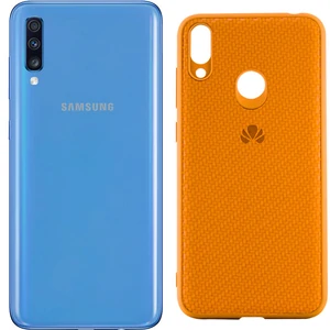 Колір: Помаранчевий - Чохол Samsung Galaxy A70 2019 SM-A705 Silicone Plexus Case Orange