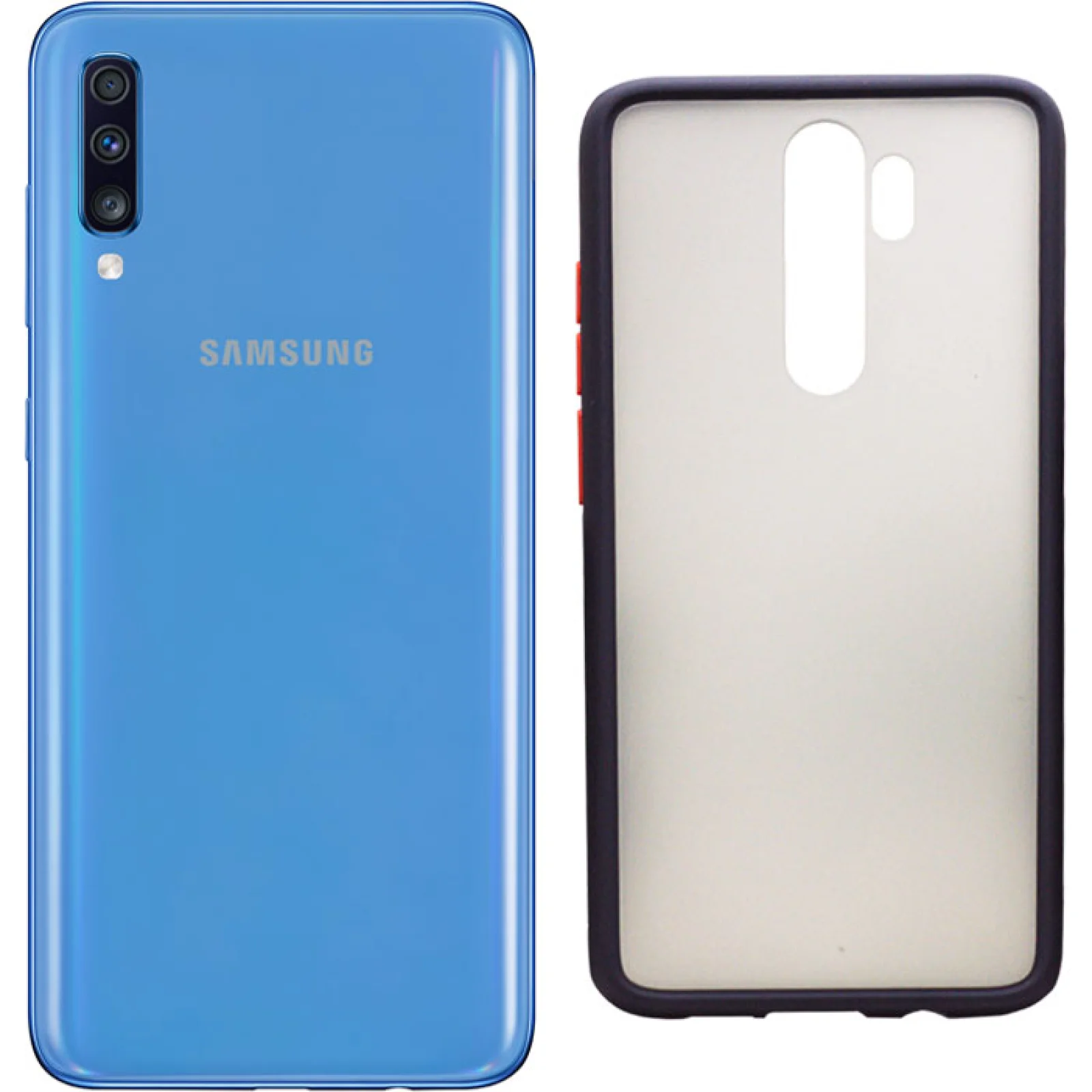 Чехол Samsung Galaxy A70 2019 (SM-A705) MATT Case Black