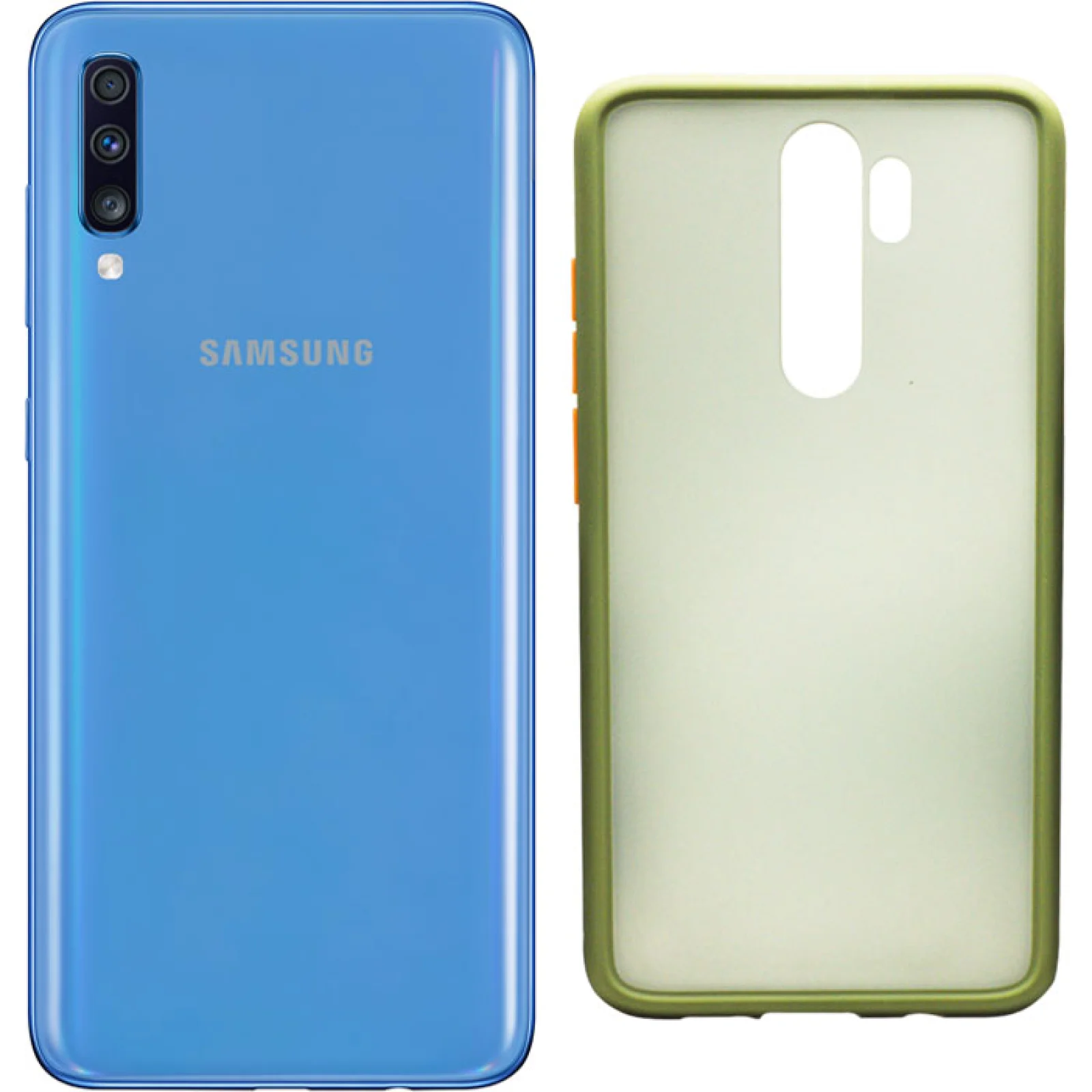 Чехол Samsung Galaxy A70 2019 (SM-A705) MATT Case Green