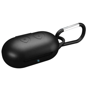 Цвет: Черный - Чехол Samsung Galaxy Buds, Samsung Galaxy Buds Plus Silicone Mold Case Black