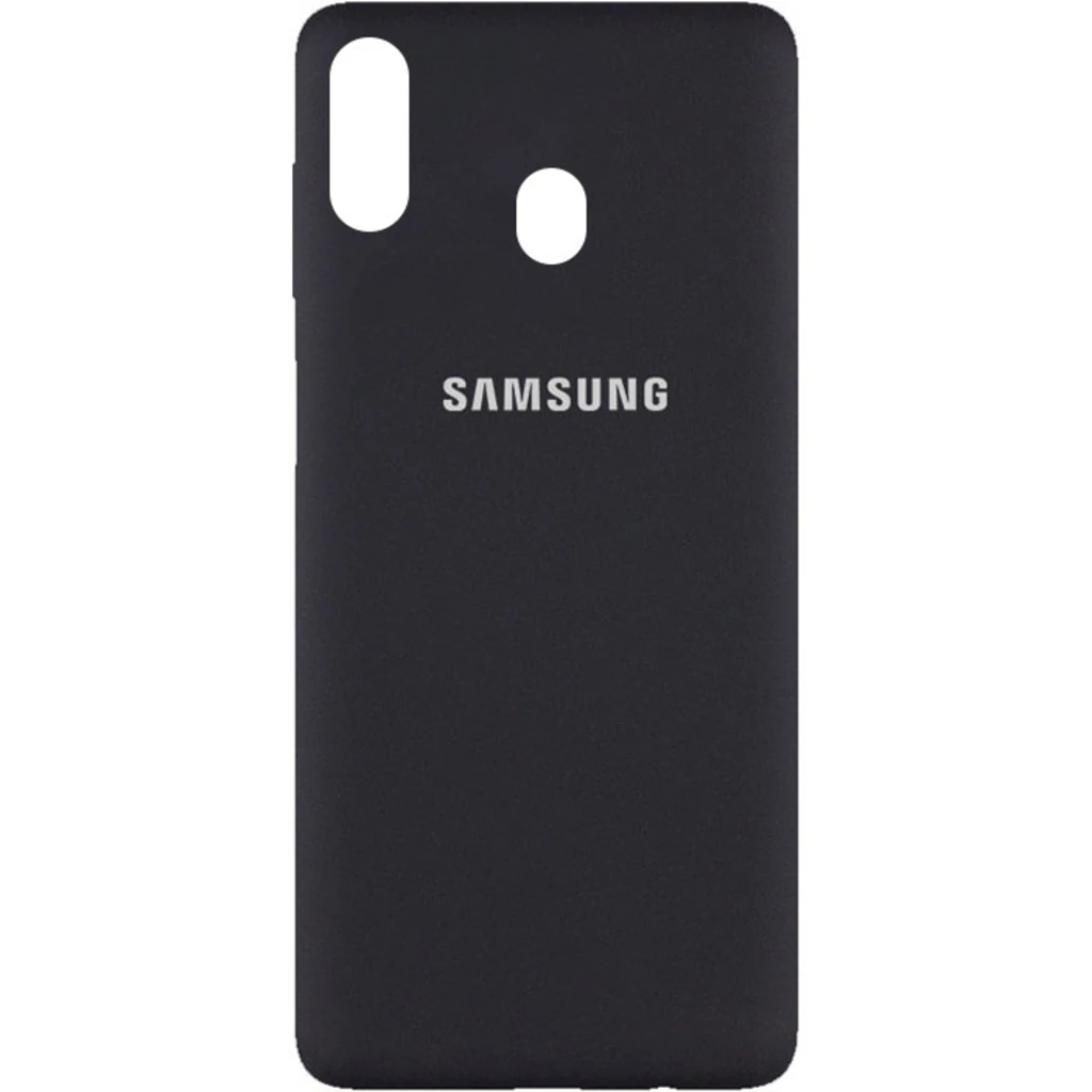 Чохол Silicone Case Full Protective Black для Samsung Galaxy M20 SM-M205