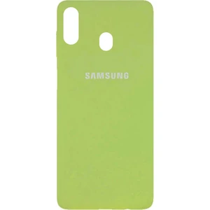 Колір: Зелений - Чохол Silicone Case Full Protective Mint для Samsung Galaxy M20 SM-M205