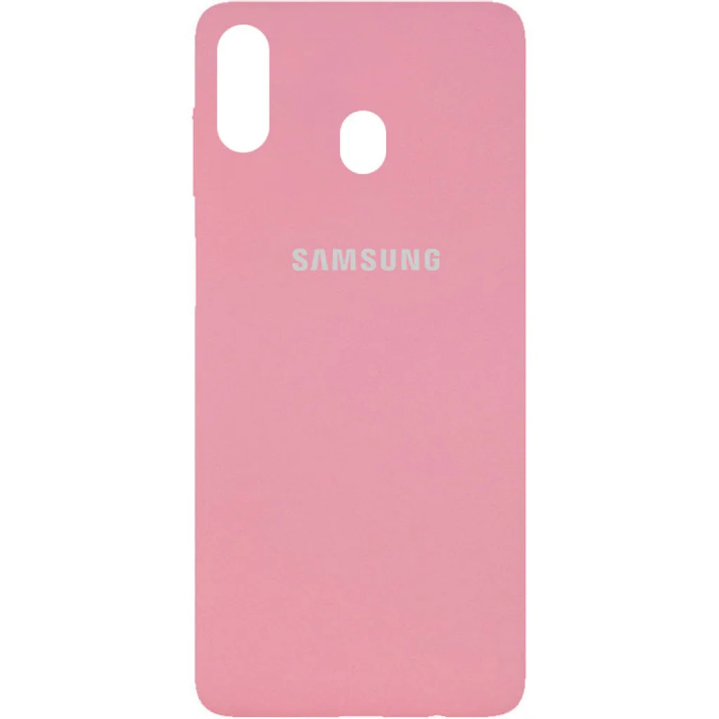 Чохол Silicone Case Full Protective Pink для Samsung Galaxy M20 SM-M205
