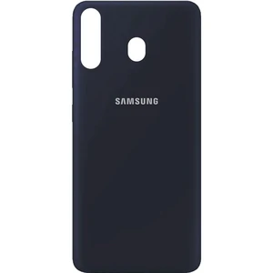 Цвет: Синий - Чехол Silicone Case Full Protective Midnight Blue для Samsung Galaxy M30 SM-M305