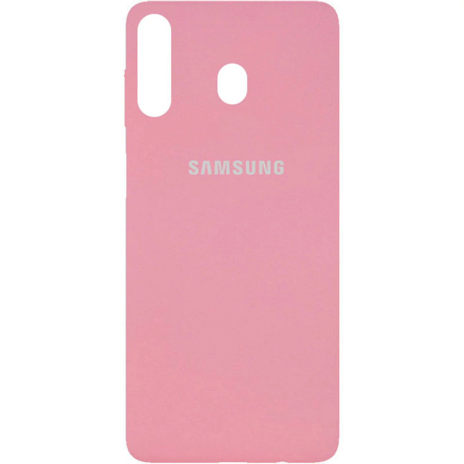 Чехол Silicone Case Full Protective Pink для Samsung Galaxy M30 SM-M305
