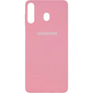 Цвет: Розовый - Чехол Silicone Case Full Protective Pink для Samsung Galaxy M30 SM-M305