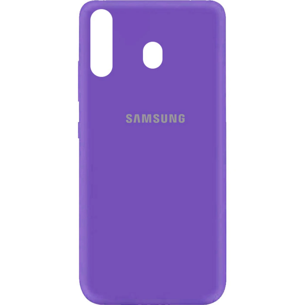 Чехол Silicone Case Full Protective Violet для Samsung Galaxy M30 SM-M305