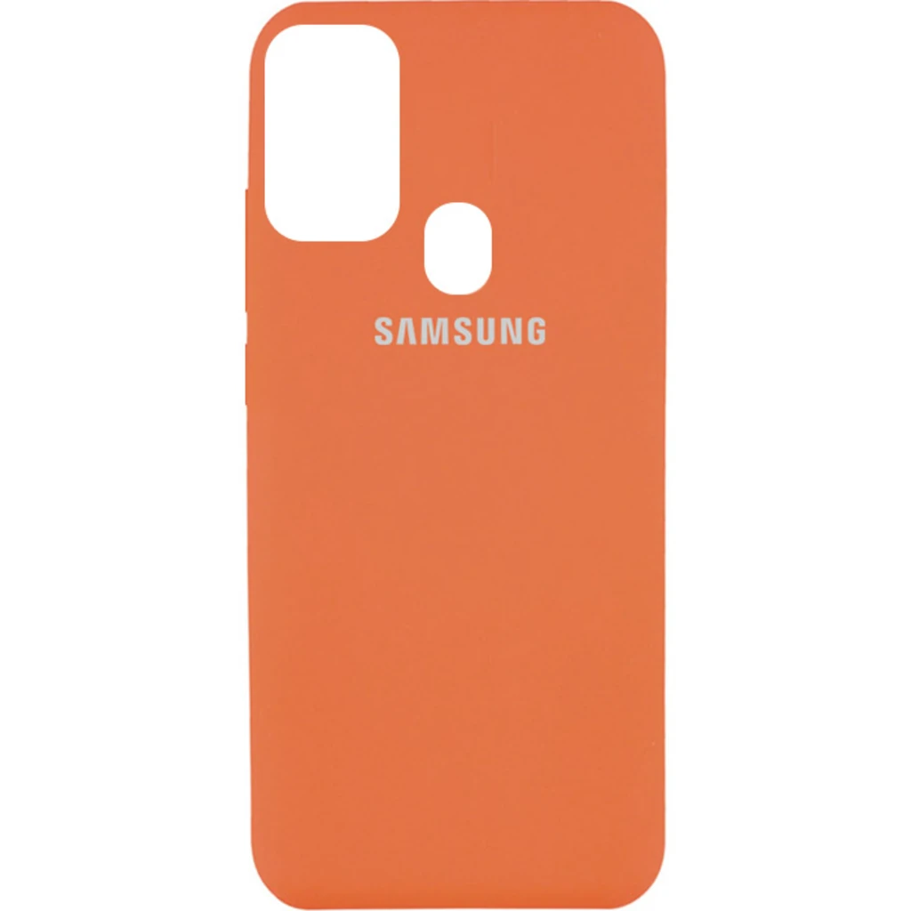 Чехол Silicone Case Full Protective Apricot для Samsung Galaxy M31 SM-M315