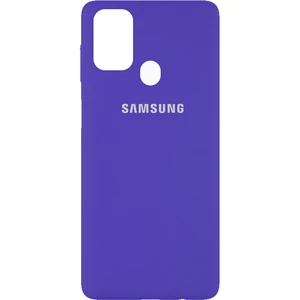 Цвет: Фиолетовый - Чехол Silicone Case Full Protective Purple для Samsung Galaxy M31 SM-M315