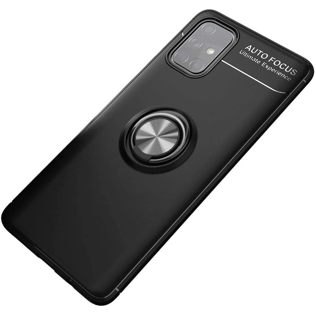 Чохол TPU Deen ColorRing Case Black Black для Samsung Galaxy M31s SM-M317