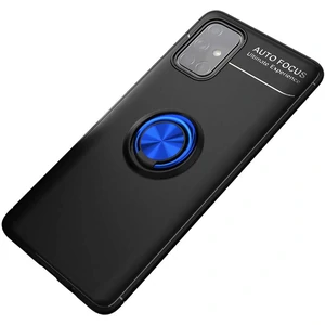 Чохол TPU Deen ColorRing Case Black Blue для Samsung Galaxy M31s SM-M317