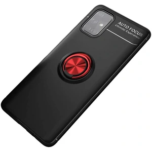 Чохол TPU Deen ColorRing Case Black Red для Samsung Galaxy M31s SM-M317