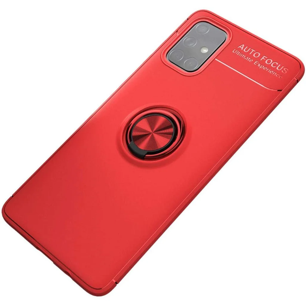 Чехол TPU Deen ColorRing Case Red Red для Samsung Galaxy M31s SM-M317
