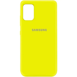 Цвет: Желтый - Чехол Silicone Case Full Protective Flash для Samsung Galaxy M31s SM-M317