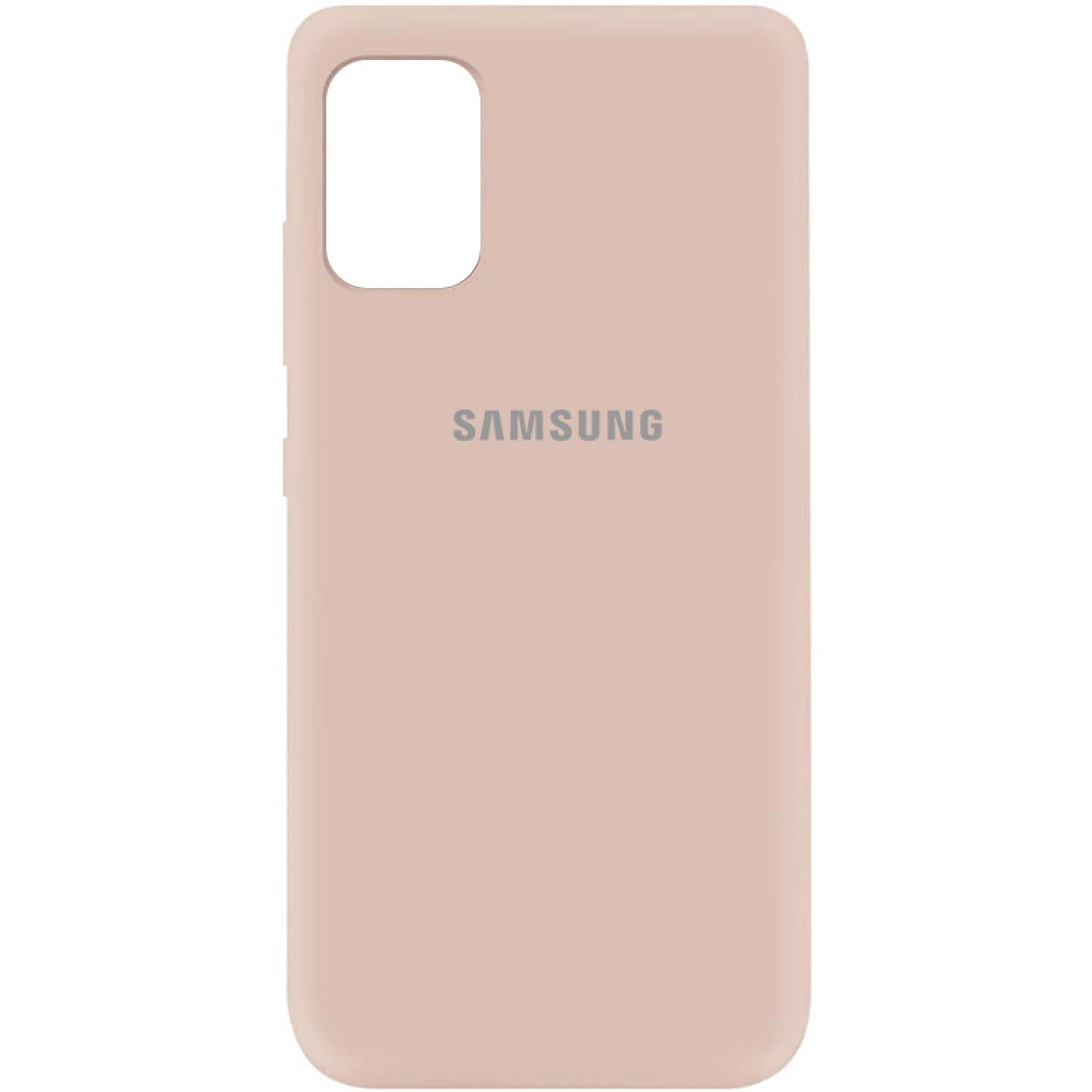 Чехол Silicone Case Full Protective Pink Sand для Samsung Galaxy M31s SM-M317