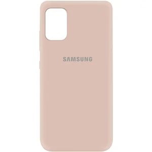 Цвет: Розовый - Чехол Silicone Case Full Protective Pink Sand для Samsung Galaxy M31s SM-M317