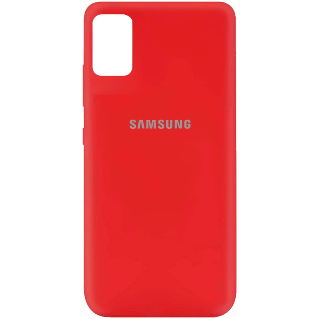 Чехол Silicone Case Full Protective Red для Samsung Galaxy M31s SM-M317