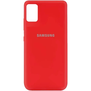 Цвет: Красный - Чехол Silicone Case Full Protective Red для Samsung Galaxy M31s SM-M317