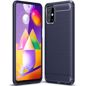 Чехол TPU Slim Series Blue для Samsung Galaxy M51 SM-M515